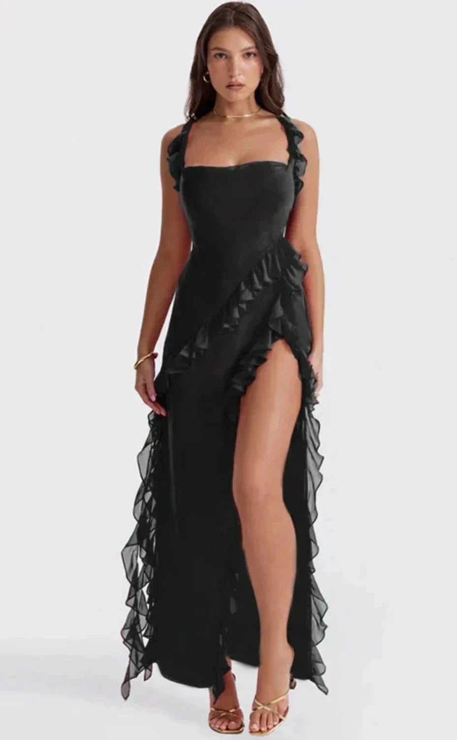 Ravora Paris™ | Robe élégante avec jambes ouvertes