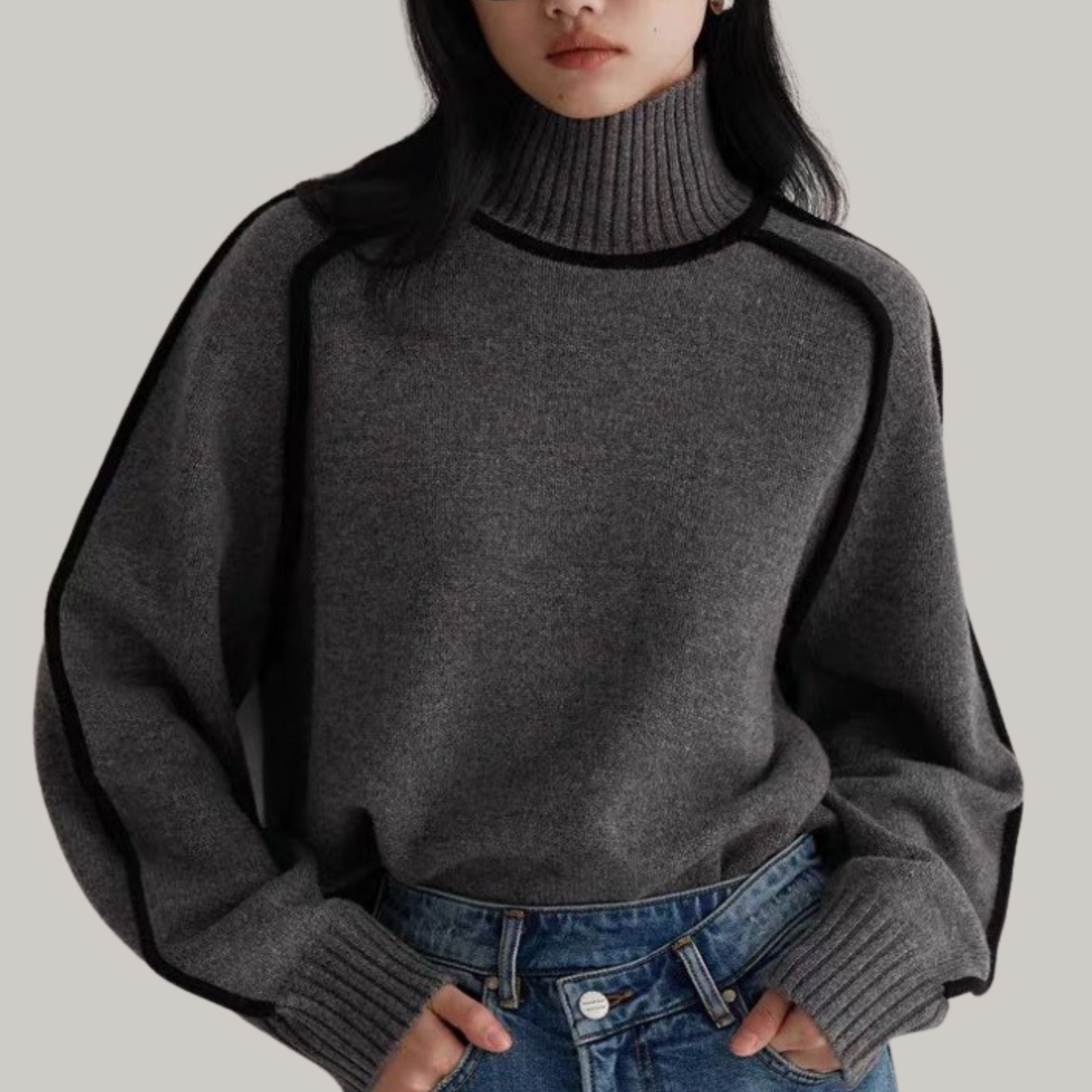 Ravora Paris™ | Pull à col roulé confortable