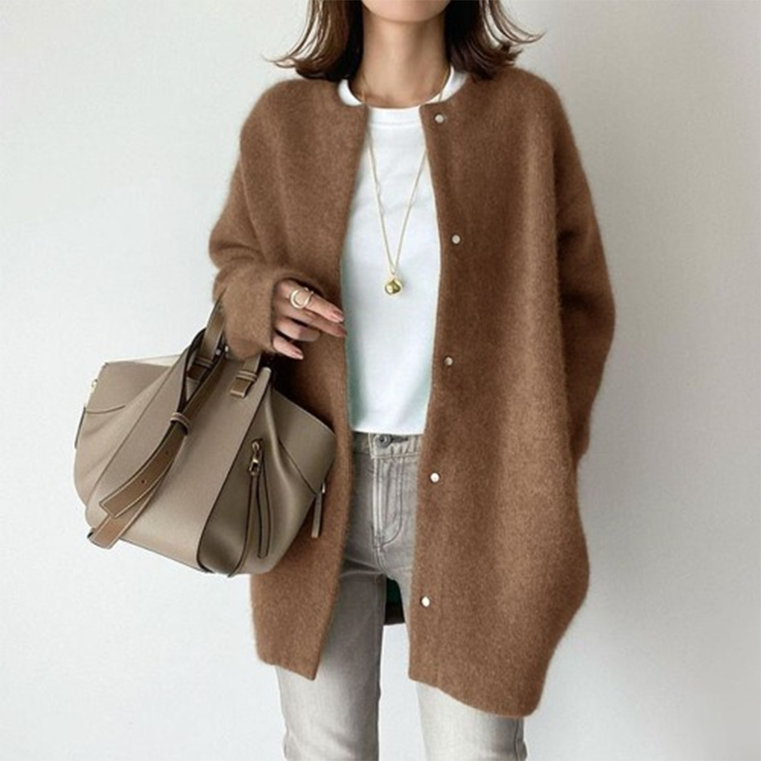 Ravora Paris™ | Cardigan Cachemire Élégant