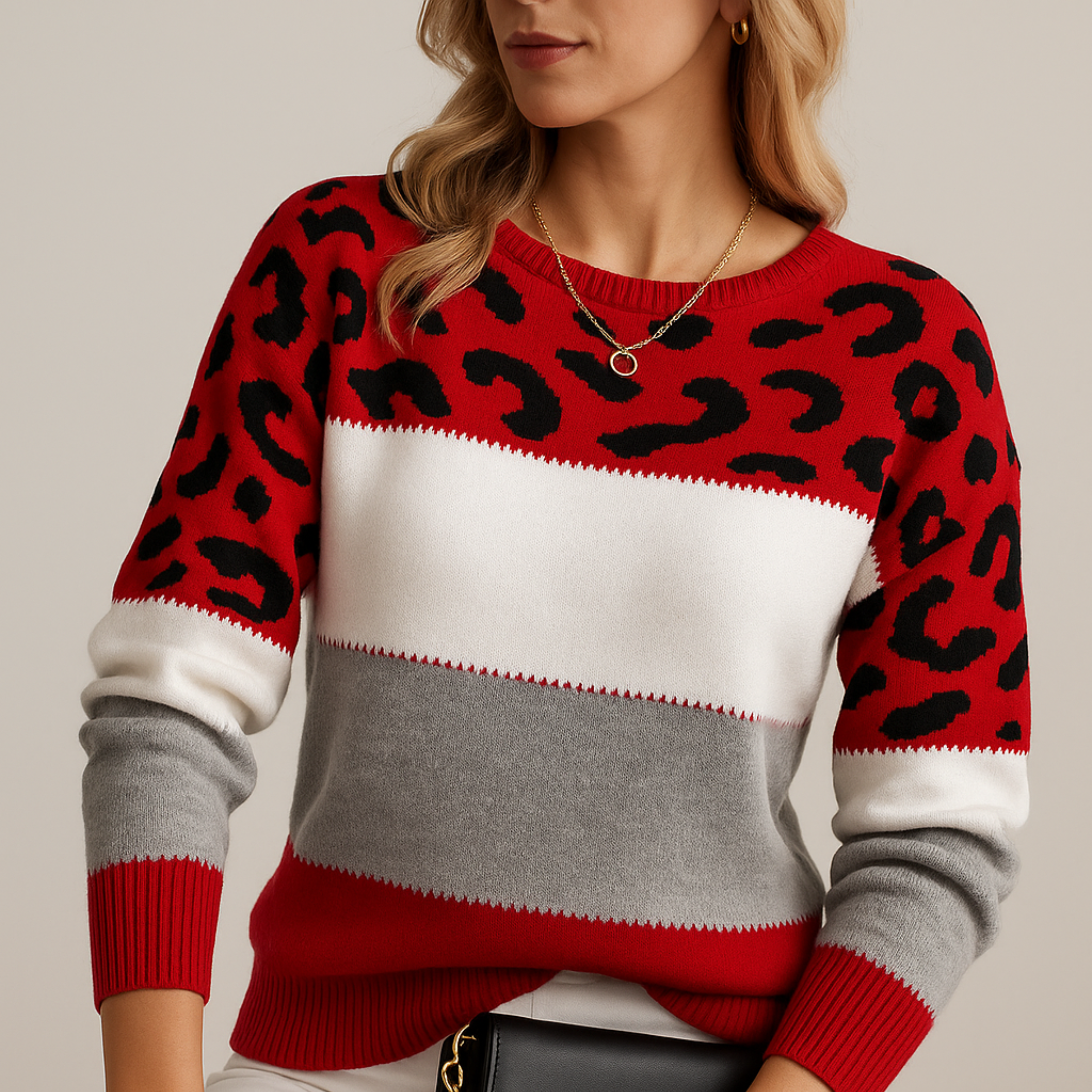Ravora Paris™ | Pull Léopard Élégance