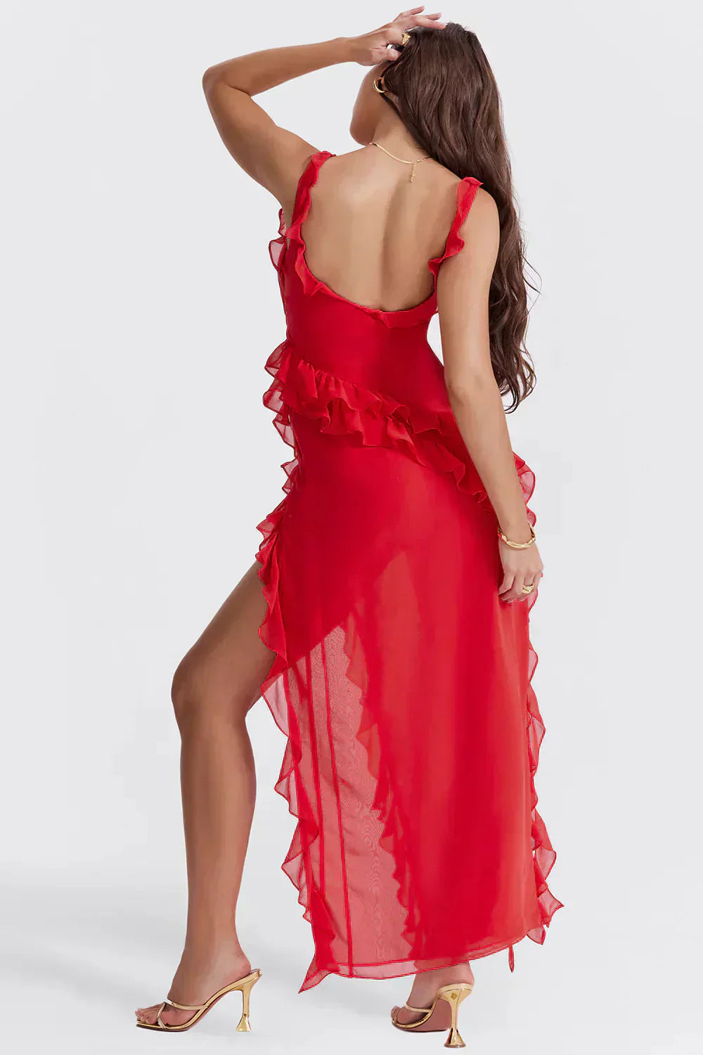 Ravora Paris™ | Robe élégante avec jambes ouvertes