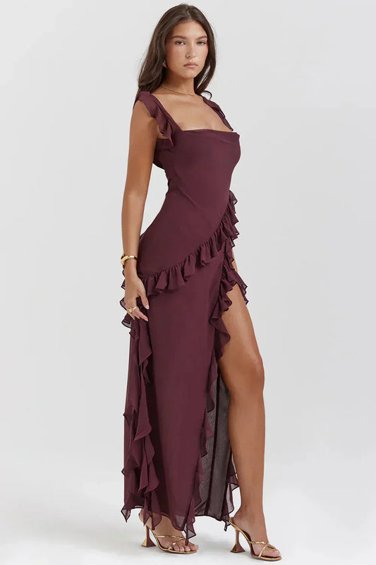 Ravora Paris™ | Robe élégante avec jambes ouvertes