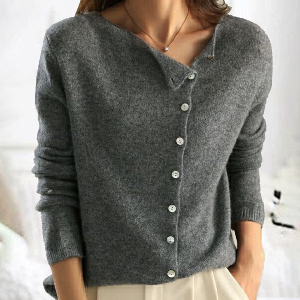 Ravora Paris™ | Cardigan classique en maille boutonnée