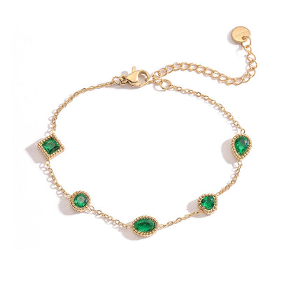 Ravora Paris™ | Bracelet Elégant Émeraude
