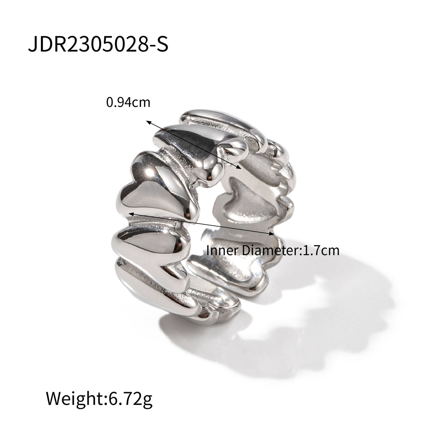 Ravora Paris™ | Bague Cœurs Infini