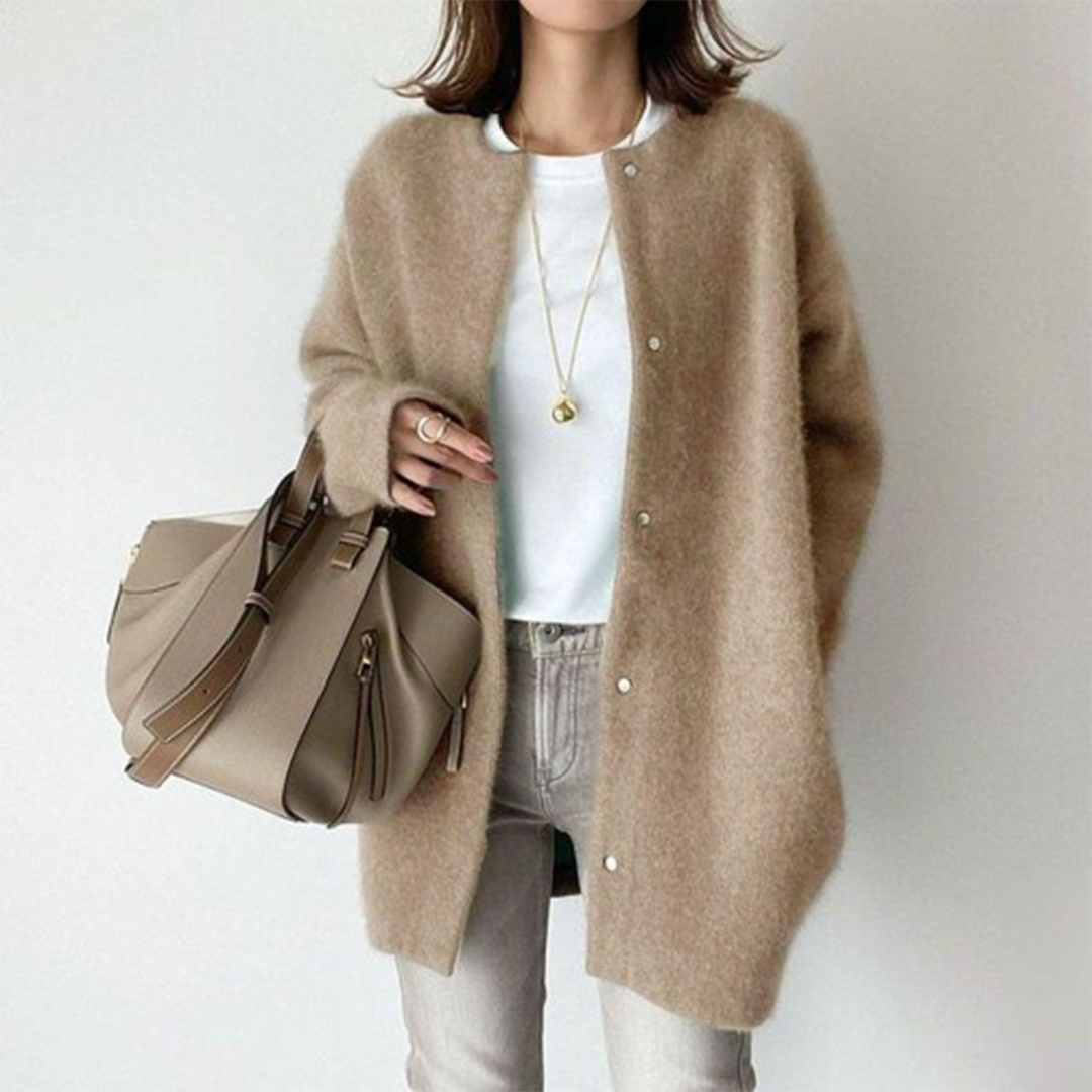 Ravora Paris™ | Cardigan Cachemire Élégant