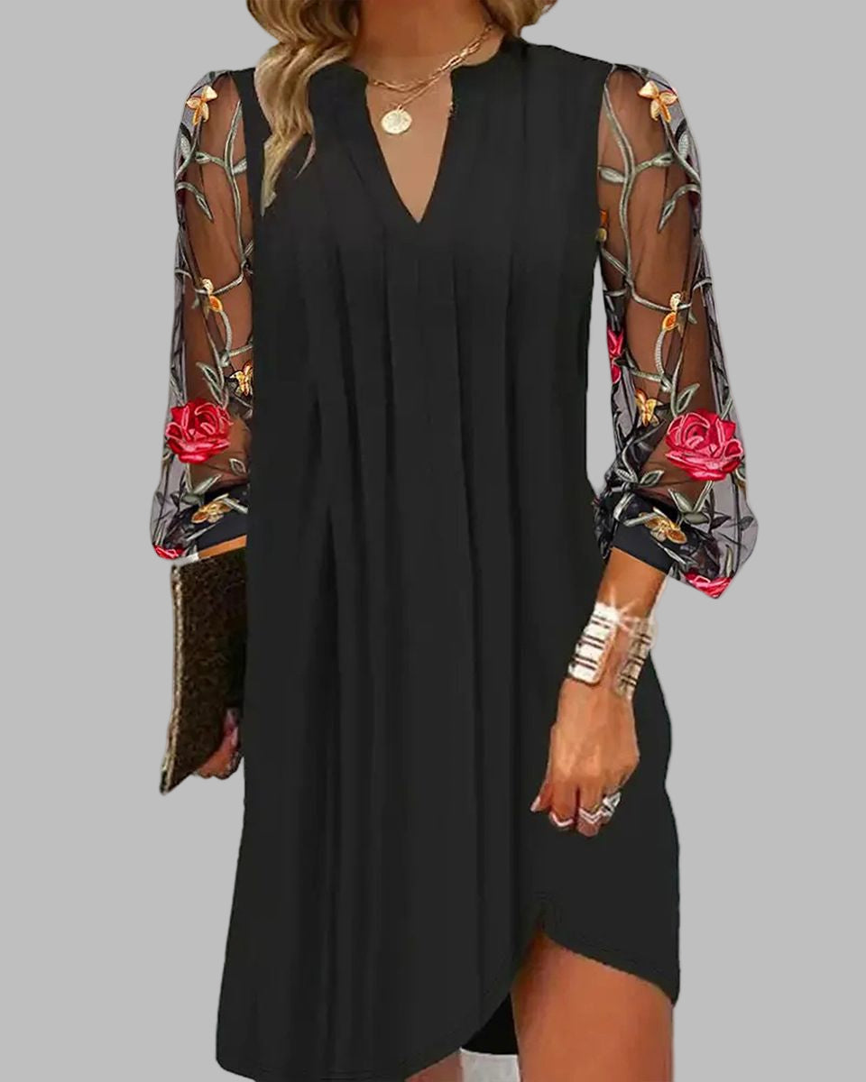 Ravora Paris™ | Robe Longue Élégance Brodée