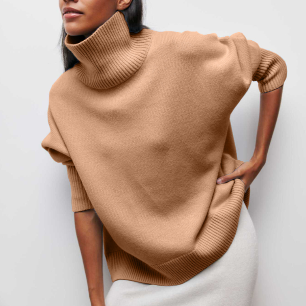 Ravora Paris™ | Pull à Col Montant Élégance