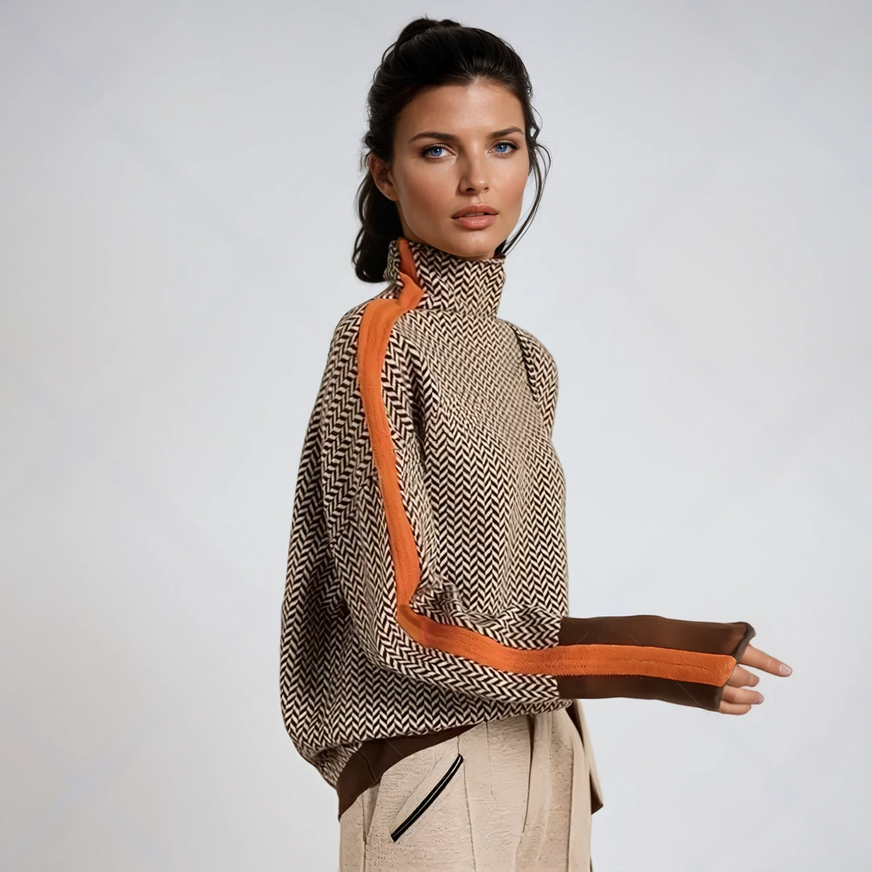 Ravora Paris™ | Pull Élégance Rayée