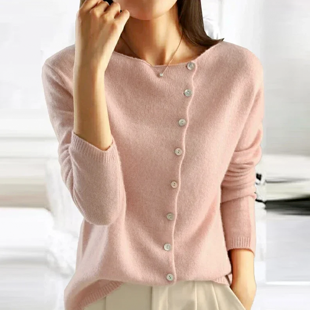 Ravora Paris™ | Cardigan classique en maille boutonnée