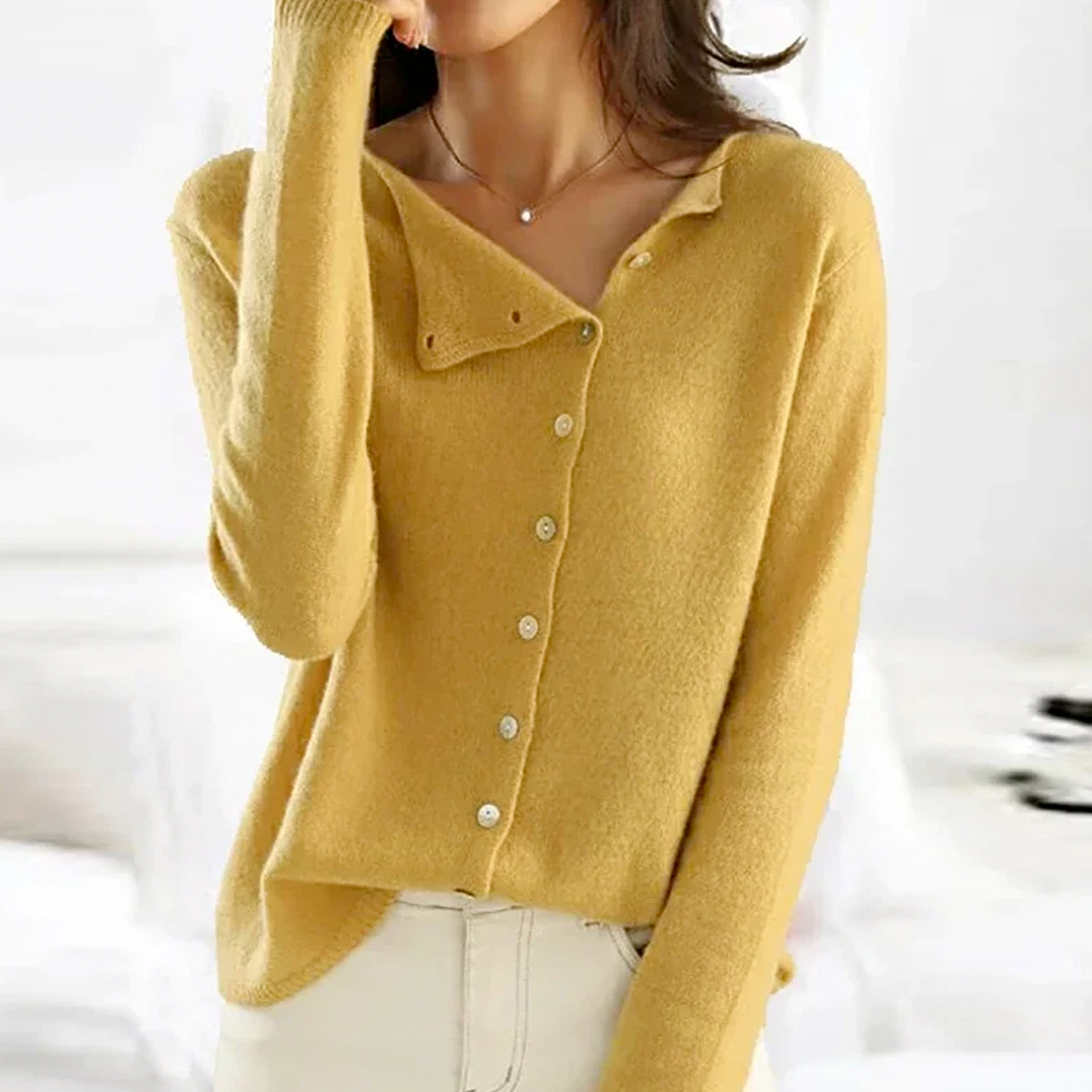 Ravora Paris™ | Cardigan classique en maille boutonnée